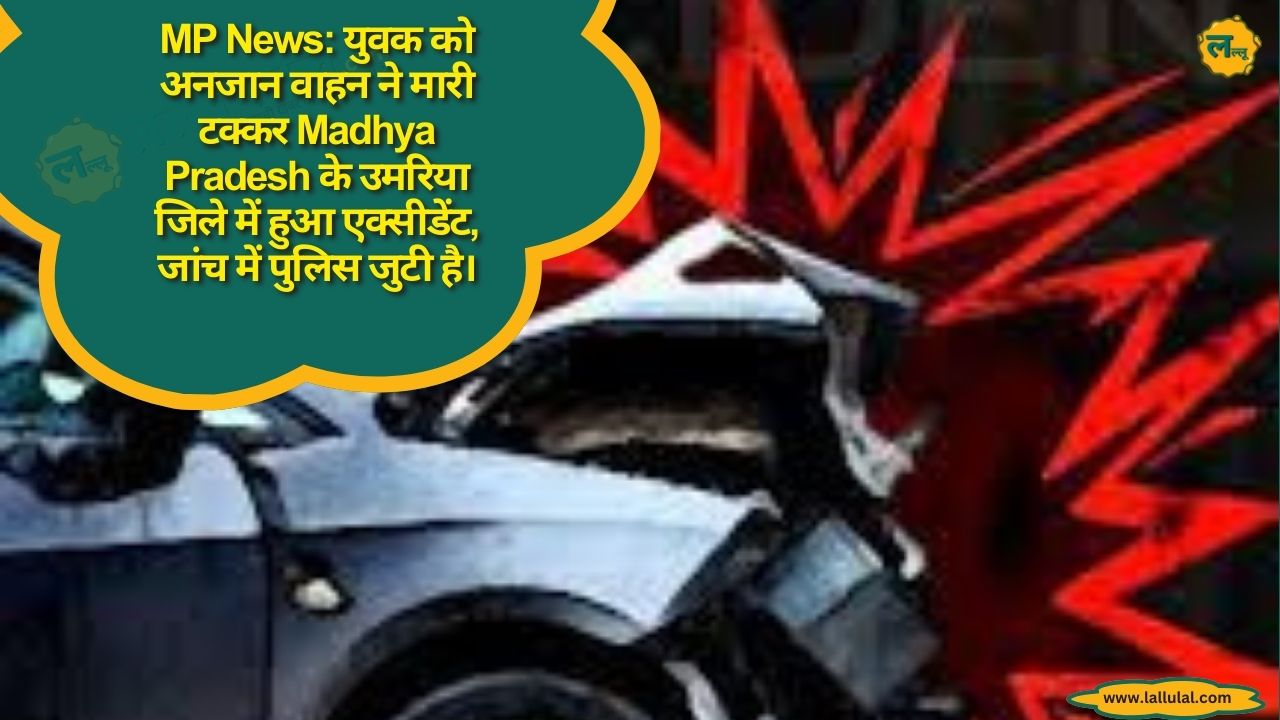 MP News: युवक को अनजान वाहन ने मारी टक्कर Madhya Pradesh के