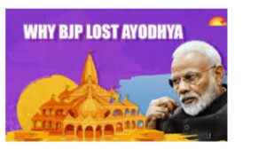 why did BJP lost ayodhaya