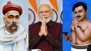 PM Modi ने बाल गंगाधर तिलक और चंद्रशेखर आज़ाद की जयंती पर अर्पित की श्रद्धांजलि