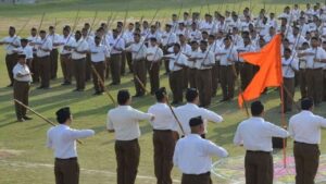 Lucknow: RSS शाखा पर हमला, पत्थरबाज़ी और धमकी, पुलिस ने शुरू की जांच