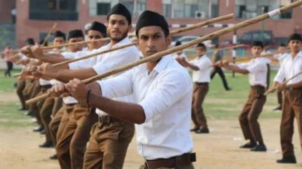 Lucknow: RSS शाखा पर हमला, पत्थरबाज़ी और धमकी, पुलिस ने शुरू की जांच